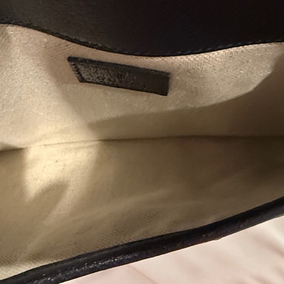 Gucci Blue and Grey Crossbody/Belt Bag with Red Stripe - Picture 6 of 7